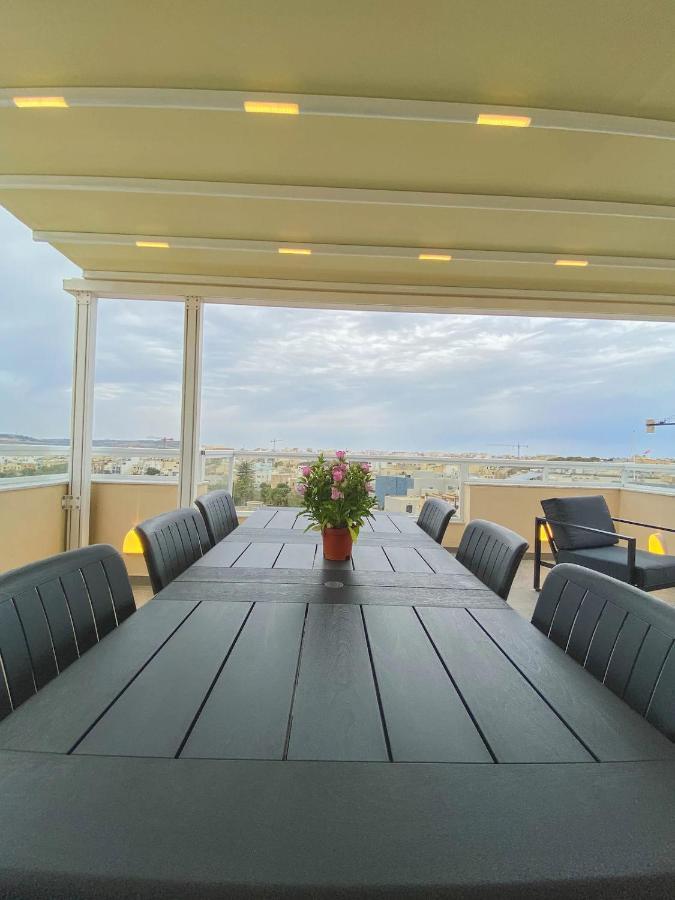 The Blue Mill Penthouse With Beautiful Views Naxxar Exterior foto